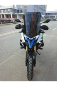 MOTOCAM Voge DS 625X Siperlik Ön Cam 2023-2025 Model 56cm Siyah Renkli 4mm SPORTİF MODEL - 1