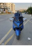 MOTOCAM Suzuki Burgman 650 Siperlik Ön Cam 2005-2018 Model 65cm Füme Renkli 4mm ORTA BOYLU CAM thumbnail 1