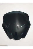 MOTOCAM Yamaha Xcity 250 Siperlik Ön Cam 2007-2017 Model 40cm Siyah Renkli 4mm thumbnail 1