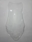 MOTOCAM Regal Raptor XSUV 250 Siperlik Ön Cam 2022-2025 Model 65cm Şeffaf Renkli thumbnail 1