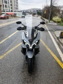 MOTOCAM SYM ADX 300 Siperlik Ön Cam 2024-2025 Model 65cm Şeffaf Renkli 4mm ORTA BOYLU CAM - 1