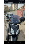 MOTOCAM Yamaha Xcity 250 Siperlik Ön Cam 2007-2017 Model 40cm Füme Renkli 4mm thumbnail 2
