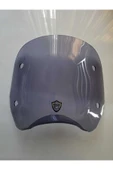 MOTOCAM Piaggio Beverly 500 Ön Uzatma Camı 2001-2007 Model 34cm Füme Renkli 4mm APARATSIZDIR thumbnail 1