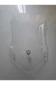 MOTOCAM Mondial Skuty Siperlik Ön Cam 2023-2025 Model 48cm Şeffaf Renkli 4mm thumbnail 3