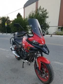 MOTOCAM RKN 530 ADV Siperlik Ön Cam 2021-2025 Model 55cm Füme Renkli 4mm thumbnail 2