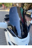 MOTOCAM Piaggio X Evo 250-400 Siperlik Ön Cam 2009-2016 Model 70cm Siyah Renkli 4mm - 2