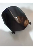 MOTOCAM Mondial Jetmax 250 Siperlik Ön Cam 2012-2016 Model 50cm Siyah Renkli 4mm thumbnail 2