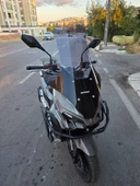 MOTOCAM Mondial Ressivo 250 Siperlik Ön Cam 2023-2025 Model 78cm Füme Renkli 4mm thumbnail 2