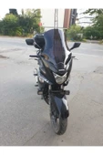 MOTOCAM Suzuki İnazuma GW 250F Siperlik Ön Cam 2012-2017 Model 50cm Siyah Renkli 4mm - 1