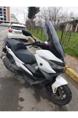 MOTOCAM Voge SR4 Siperlik Ön Cam 2022-2025 Model 70cm Füme Renkli 4mm UZUN CAM - 2