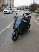 MOTOCAM Yamaha Nmax Siperlik Ön Cam 2021-2024 Model 72cm Şeffaf Renkli 4mm UZUN CAM thumbnail 3