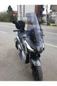 MOTOCAM RKS Veloce 150 Siperlik Ön Cam 2023-2025 Model 65cm Füme Renkli 4mm ORTA BOYLU CAM - 3