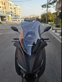 MOTOCAM Yamaha Xmax 250 Siperlik Ön Cam 2018-2022 Model 65cm Füme Renkli 4mm UZUN CAM thumbnail 1