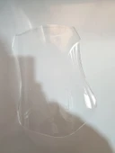 MOTOCAM Zontes ZT 350 T2 Siperlik Ön Cam 2025 Model 55cm Şeffaf Renkli 3mm thumbnail 3