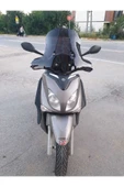 MOTOCAM Yamaha Xcity 250 Siperlik Ön Cam 2011-2016 Model 50cm Siyah Renkli 4mm ELCİK KORUMALI thumbnail 1