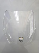 MOTOCAM Yamaha Xmax 250 Siperlik Ön Cam 2011-2013 Model 36cm Şeffaf Renkli 4mm SPORTİF thumbnail 1