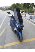 MOTOCAM Yamaha Nmax Siperlik Ön Cam 2015-2020 Model 69cm Siyah Renkli 4mm - 3