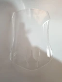 MOTOCAM Zontes ZT 350 T2 Siperlik Ön Cam 2025 Model 55cm Şeffaf Renkli 3mm thumbnail 1