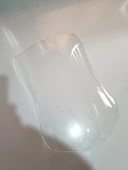 MOTOCAM Zontes ZT 350 T2 Siperlik Ön Cam 2025 Model 55cm Şeffaf Renkli 3mm thumbnail 2