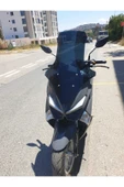 MOTOCAM Volta Apec Apx5 Siperlik Ön Cam 2023-2025 Model 78cm Siyah Renkli 4mm UZUN CAM - 3