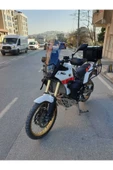MOTOCAM Yamaha Tenere Rall 700 Siperlik Ön Cam 2019-2025 Model 39cm Füme Renkli 4mm - 3