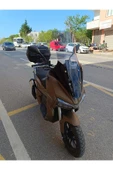 MOTOCAM Yuki Adventure 150 Siperlik Ön Cam 2023-2025 Model 78cm Füme Renkli 4mm UZUN CAM - 3