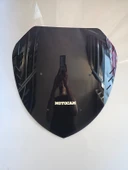 MOTOCAM Yamaha Nmax Siperlik Ön Cam 2021-2024 Model 40cm Siyah Renkli 4mm SPOR CAM thumbnail 1