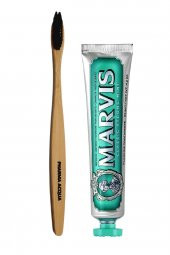 Pharma Acqua Bambu Diş Fırçası +Marvis Klasik Extra Nane 85 ml - 1