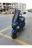 MOTOCAM Yamaha Nmax Siperlik Ön Cam 2015-2020 Model 69cm Siyah Renkli 4mm - 2