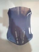 MOTOCAM Zontes ZT 350 T2 Siperlik Ön Cam 2025 Model 55cm Füme Renkli 3mm thumbnail 1