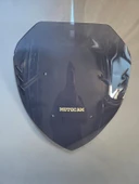 MOTOCAM Yamaha Nmax Siperlik Ön Cam 2021-2024 Model 40cm Füme Renkli 4mm SPOR CAM thumbnail 3