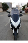 MOTOCAM Zontes 350 E Siperlik Ön Cam 2022-2023 Model 70cm Füme Renkli 4mm - 1