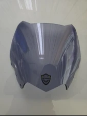 MOTOCAM Yamaha Xmax 250 Siperlik Ön Cam 2011-2013 Model 36cm Füme Renkli 4mm SPORTİF thumbnail 3