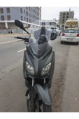 MOTOCAM Yamaha Xmax 250 Siperlik Ön Cam 2011-2013 Model 55cm Şeffaf Renkli 4mm KISA SPOR CAM - 1