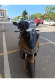 MOTOCAM Yuki Adventure 150 Siperlik Ön Cam 2023-2025 Model 78cm Füme Renkli 4mm UZUN CAM - 1
