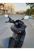 MOTOCAM Suzuki Burgman UH 200 Siperlik Ön Cam 2006-2013 Model 61cm Şeffaf Renkli 4mm ORTA BOYLU CAM thumbnail 2