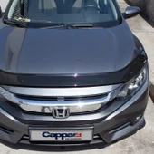 Honda Civic 2016- Yılı ve Sonrası Uyumlu Kaput Rüzgarlığı 4mm thumbnail 6