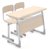 MERCAN DEMONTE ÇİFT KİŞİLİK OKUL SIRASI (ADS502) - 7