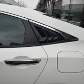 Honda Civic 2016- Yılı ve Sonrası Uyumlu Kelebek Cam Plastiği - 7