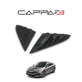 Honda Civic 2016- Yılı ve Sonrası Uyumlu Kelebek Cam Plastiği - 2