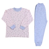 Sebi Bebe Yıldızlı Pijama Takım 9165 - 1