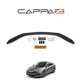 Honda Civic 2016- Yılı ve Sonrası Uyumlu Kaput Rüzgarlığı 4mm thumbnail 3