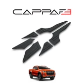Isuzu D-Max 2020- Yılı ve Sonrası Uyumlu Yarasa Kapı Kaplama 6 Parça thumbnail 3
