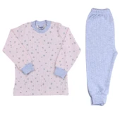 Sebi Bebe Yıldızlı Pijama Takım 9192 - 1