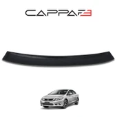 Honda Civic 2012-2015 Yıl Aralığı Uyumlu Arka Cam Üstü Spoyler İnce Model - 2