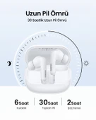 UGREEN HiTune T6 Magic Aktif Gürrültü Engelleyici Ekranlı Kablosuz Kulak İçi Kulaklık, Beyaz, 55137 - 3