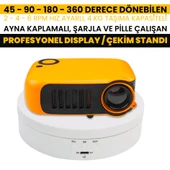 UpWay Motorlu Şarjlı 360° İleri Geri Dönebilen Hız Ayarlı Ürün Gösteri Standı - 2