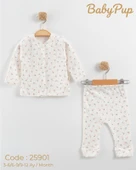 Butik Center Pamuklu Bebek Takım 2’li Set (Üst + Alt) - 8