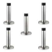 5 Adet Kapı Tamponu Stoper Duvara Monte Paslanmaz İnox 9,5 cm - 1