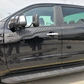 Ford Ranger 2019-2023 Yıl Aralığı Uyumlu Yarasa Kapı Kaplama 4 Parça thumbnail 3